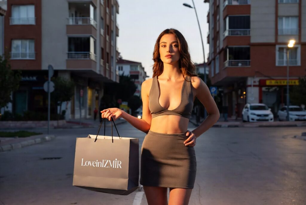 Balçova escort deneyiminde modern rezidans çevresi ve kontrollü şehir yaşamını temsil eden zarif sahne.